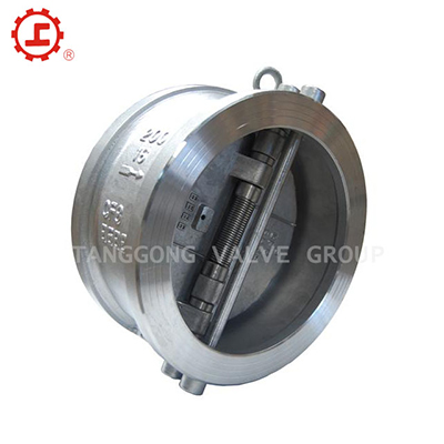 WAFER TYPE DOUBLE DISC SWING CHECK VALVE