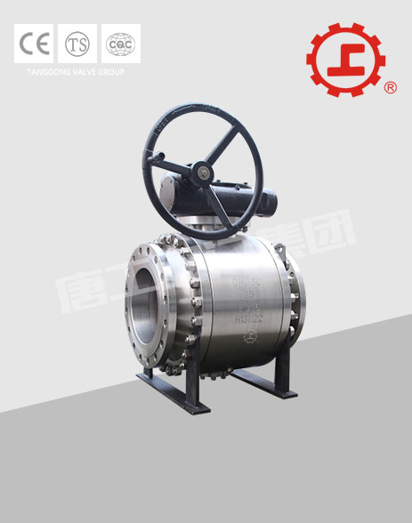 FORGED STEEEL TRUNNION MOUNTED BALL VALVE